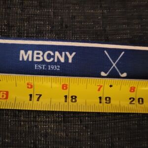 MBCNY Old Money Country Clu. Blue Golf Belt